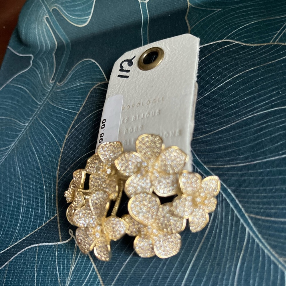 ANTHROPOLOGIE by Maddie Maira Floral Earrings - Picture 5 of 5